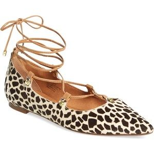 Pointy Toe Leopard Flat